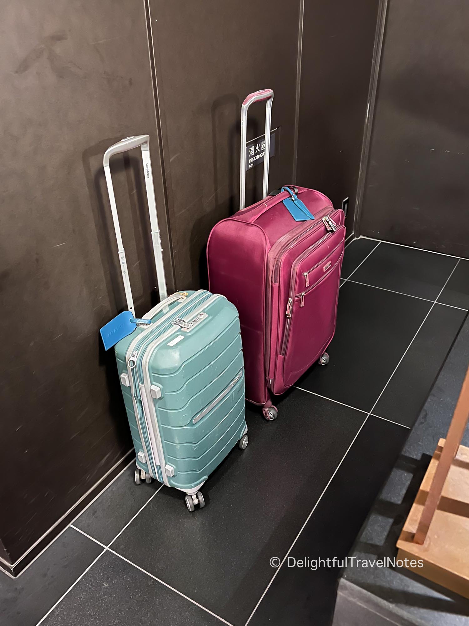 two suitcases