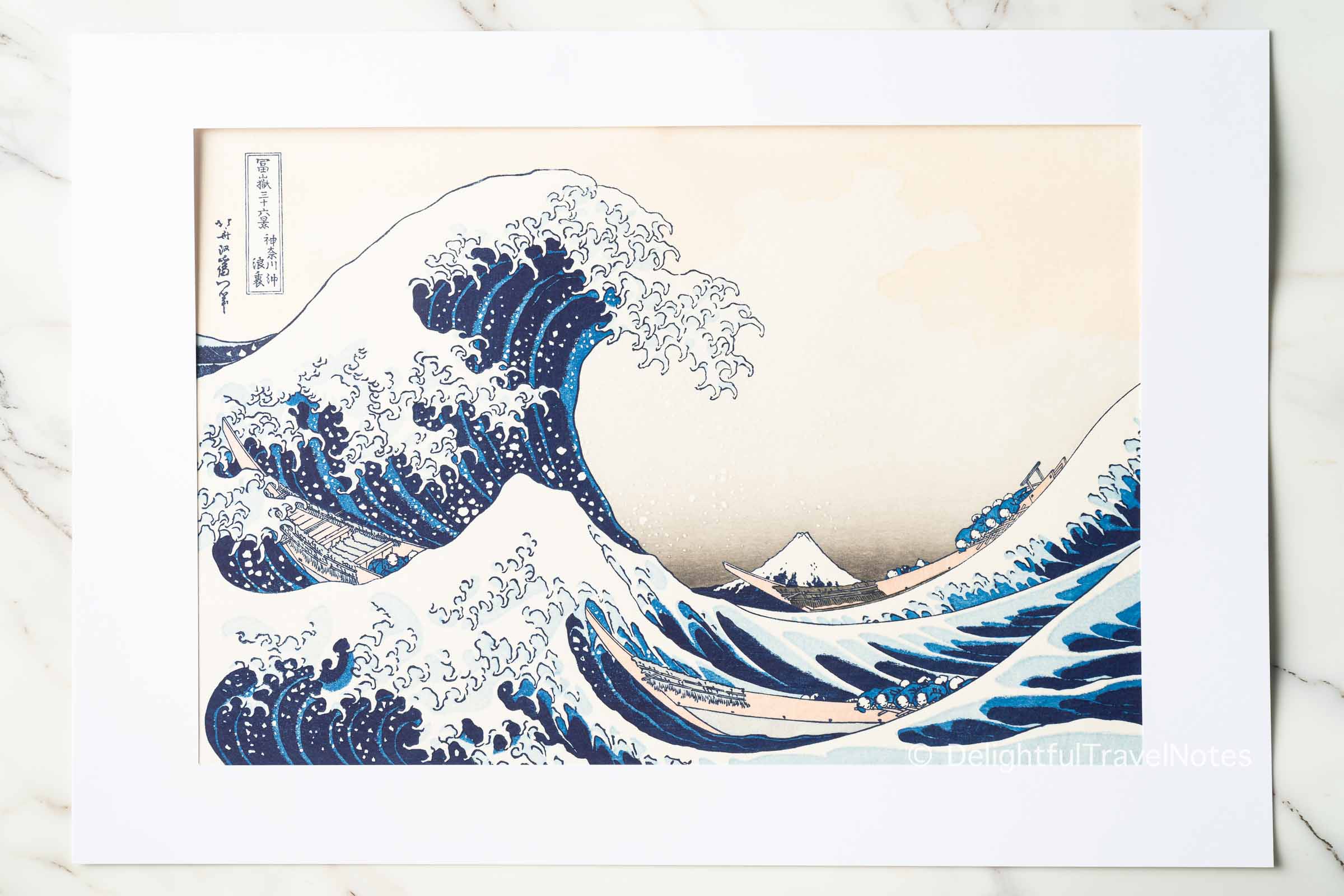 An ukiyo-e woodblock print from Japan.