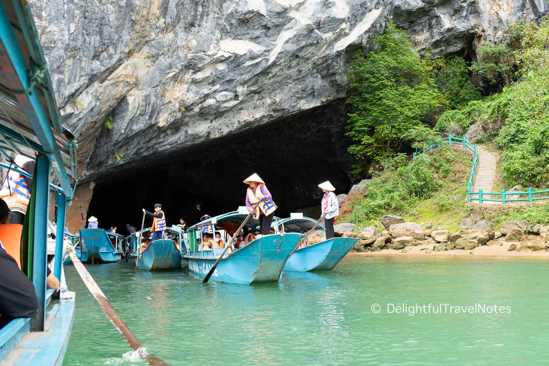 Entrance of Phong Nha Cave in Quang Binh, Vietnam.