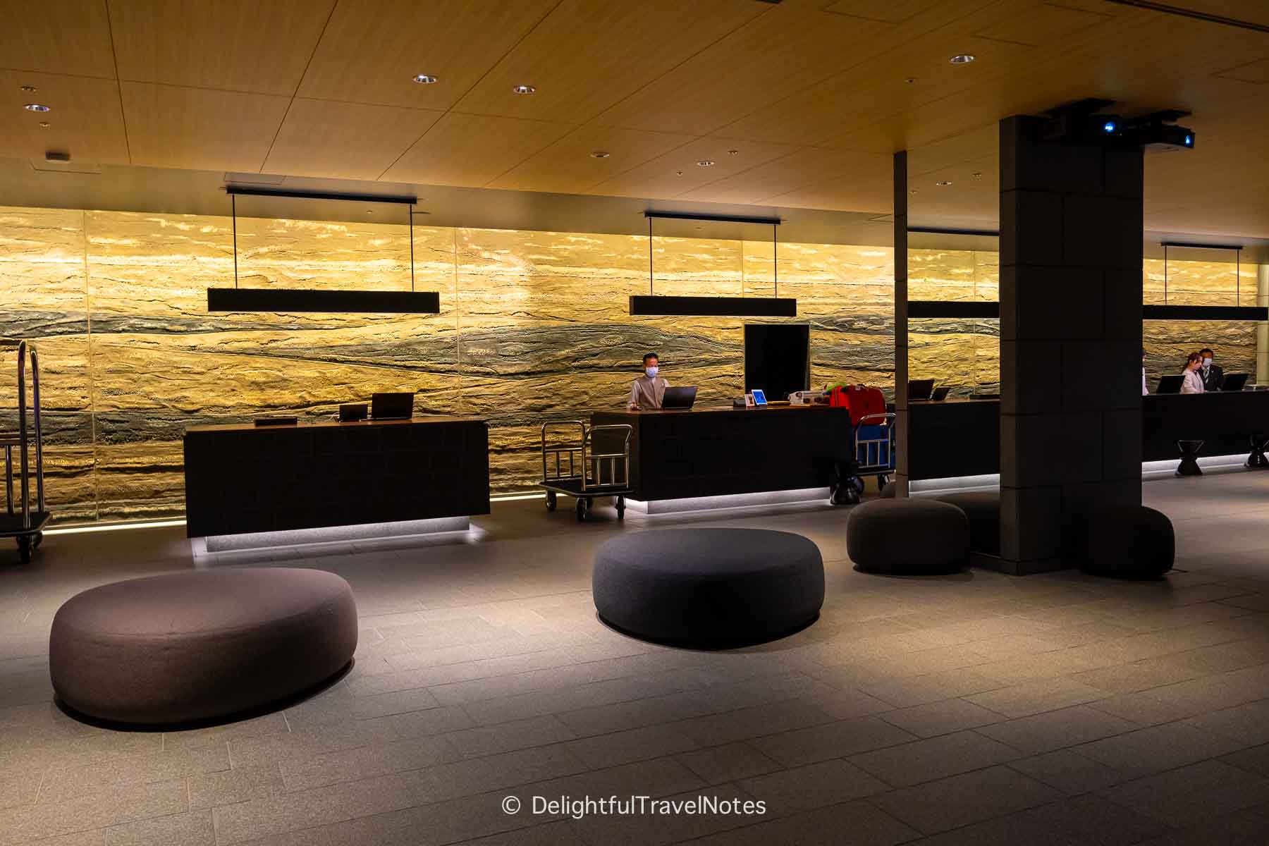 The Thousand Kyoto hotel lobby