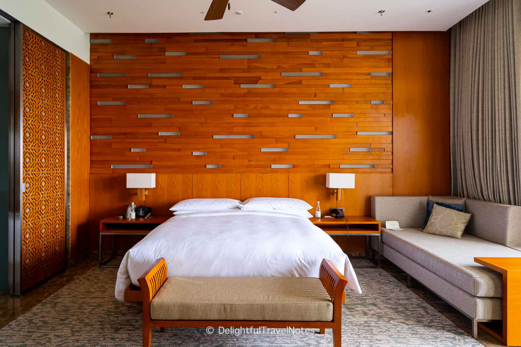 bedroom at JW Marriott Cam Ranh Bay Resort.