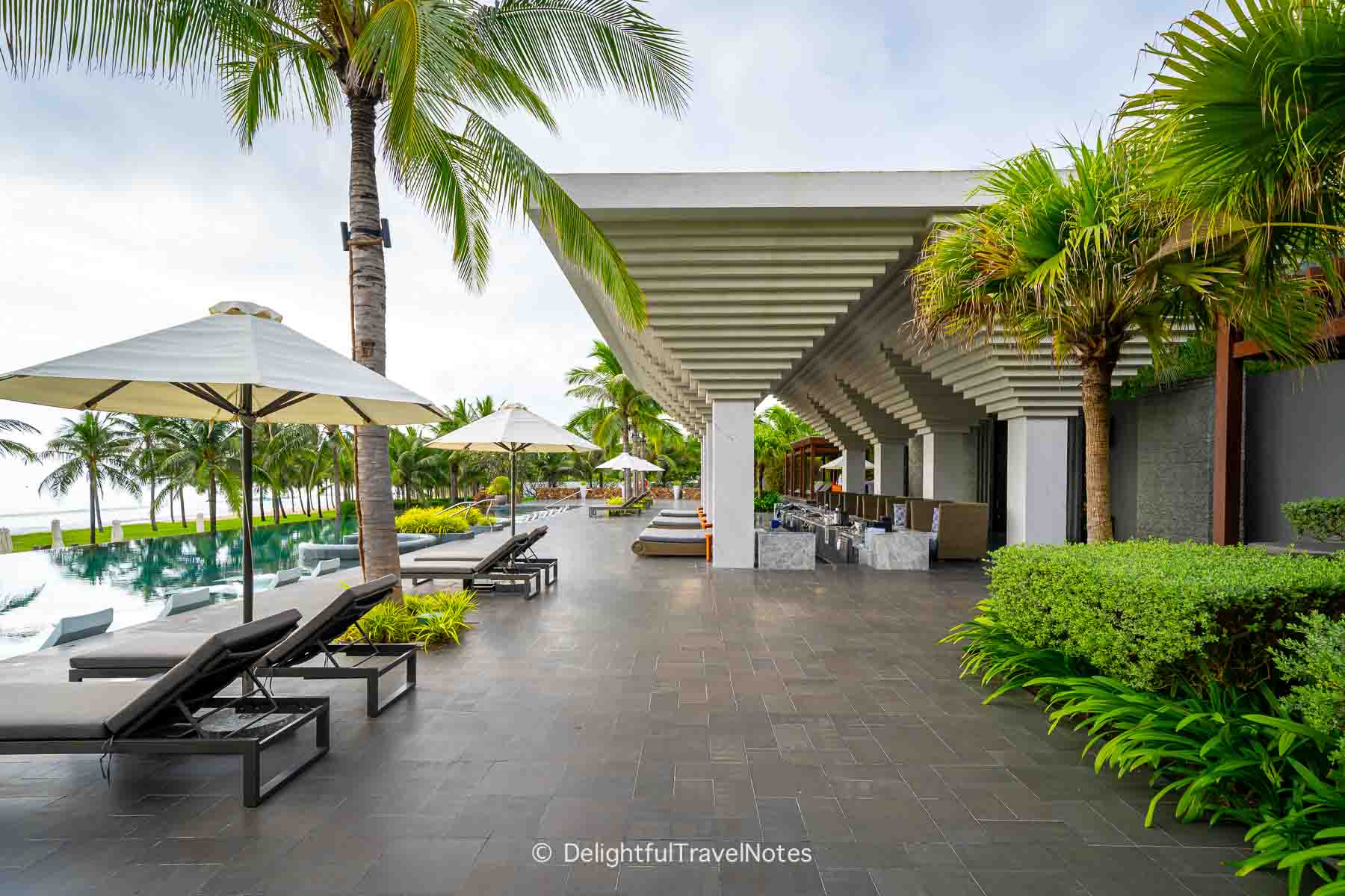 Main pool at JW Marriott Cam Ranh Resort.